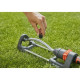GARDENA Arroseur oscillant Aqua S  Surface 220m²  Portée 17m max  Résistant UV et gel  Garantie 5 ans (18700-20)