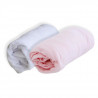 DOMIVA Lot 1 Alese + 1 Drap Housse Birdy - 60 X 120 Cm - Rose Poudrée
