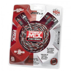 MTX Câble RCA StreetWires ZNX5.2 5 m Symétrique 100% Cuivre ZeroNoise