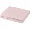 Domiva Drap housse + Alese - 70 x 140 cm - 100% coton - Blanc/Poudre
