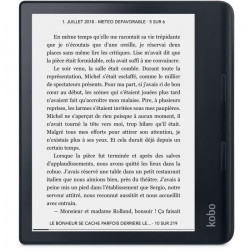 Liseuse KOBO Sage - 8 - 300ppp - Comfortlight PRO - Waterproof - Bluetooth - Dropbox - 32Go