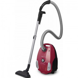 TORNADO TOPF61RR Powerforce - Aspirateur traineau avec sac - 3,5L - 700W - 76dB - Rouge