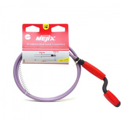 MEJIX Déboucheur d'évier gainé - 1,5 m - Ø8 mm