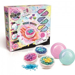 SO DIY So Bomb Bath Bomb Crystal Geode Kit - 8 bombes de bain avec cristaux a fabriquer