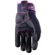 FIVE Gants moto RS3 replica - Noir et rose