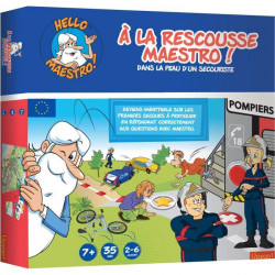 HELLO MAESTRO - A la rescousse - Dans la Peau d'un Secouriste - Jeu de plateau sur le secourisme