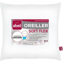 ABEIL Oreiller Aerelle Soft Flex - 60 x 60 cm - Blanc