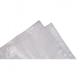 TECHIT Bâche armée transparente lourde 140g/m² -  4 x 5m