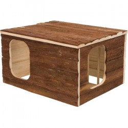 Natural Living maison Hilke - Avec râtelier - 40 × 23 × 32 cm