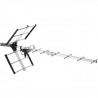ONE FOR ALL SV9354 - Antenne TV extérieure TNT, Full HD, Filtre 4G - Gris