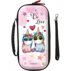 Housse de Transport Licorne Unik Be Love - KONIX - Switch - Rose