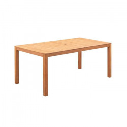 Table de jardin 8 personnes - 180 x 90 x H.74 cm - En bois d'acacia naturel