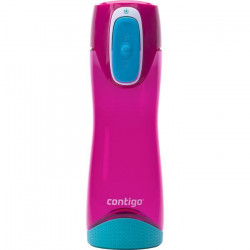 Contigo Bouteille d'Eau Swish Autoseal, Grande Gourde sans BPA, Gourde Sport Antifuite, pour le Cyclisme et la Randonnée, 500 ml