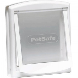 PetSafe Porte a 2 voies pour chiens 740 Medium 26,7 x 22,8 cm Blanc
