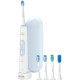 Brosse a dents électrique PHILIPS SONICARE HX8935/33 Series 5 Easy Start - 5 tetes de brosse - Blanc et bleu - 3 modes