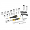 Coffret de douilles 3/8'' STANLEY -  STMT82829-1 - Jeu de 45 pieces