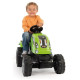 SMOBY Tracteur a pédales Farmer XL Vert + Remorque