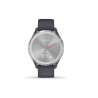 Garmin vivomove 3S - Montre connectée avec aiguilles mécaniques et écran tactile - Silver grey