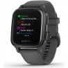 GARMIN Venu Sq - Slate/Slate - Montre GPS de sport connectée santé et bien-etre