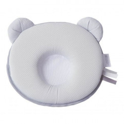 Candide Appuie-tete ergonomique pour bébé Petit Panda Air + Gris