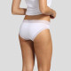 DIM Lot de 2 Slips Blanc/Rose Femme