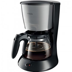 Cafetiere filtre PHILIPS Daily HD7462/20 - Noir et Inox