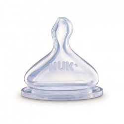 NUK 2 Tétines Silicone base large SERENITY + 6-18 m XL Lait & Céréales