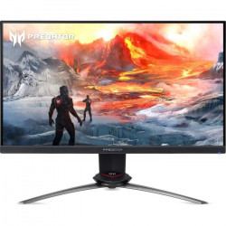 Écran PC Gamer - ACER Predator XB253QGPbmiiprzx - 24,5 - Dalle IPS - 2 ms - 144 Hz - 2x HDMI / DP - G-SYNC Compatible - Noir