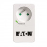 Multiprise/Parafoudre - Eaton Protection Box 1 FR - PB1F - 1 prise française - Blanc & Noir