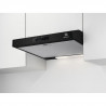 ELECTROLUX EFU216K - Hotte classique évacuation et recyclage - 272m3/h - 52dB -  3 vitesses  - Largeur 60cm - Noir