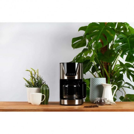 LIVOO DOD172 Cafetiere électrique programmable - Noir