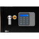 Yale YSG/250/DB1 Coffre-Fort Electronique en Acier pour Hôtel, Code + Clés, Format 25 × 35 × 25 cm (16L)