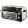 TEFAL TL600830 TOAST N'GRILL 2 en 1, Grille-pain longue fente 26 cm, Remonte haute du pain, Mini four 210°, Thermostat 6 posi…