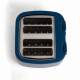 LIVOO DOD167B Grille-pain - 4 fentes - Bleu