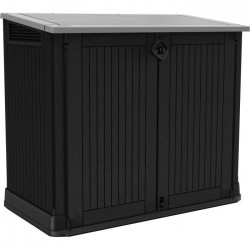 KETER - Coffre de jardin - Multifonctions - sans vérins - 880L - NOIR