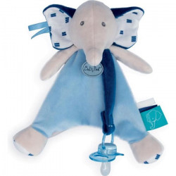 BABY NAT' Edgar et Eglantine - Doudou attache sucette Edgar 20 cm