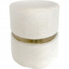 HOME DECO FACTORY Pouf imitation fourrure Aurea