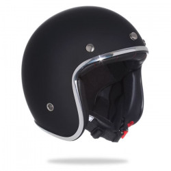 NOX Casque Jet N242 Noir Mat