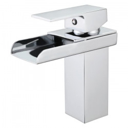 Mitigeur pour vasque et lavabo - Mécanique - En cascade - En laiton - OCEANIC