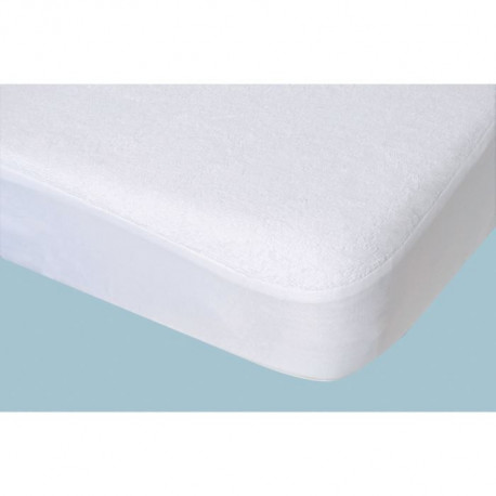 DOMIVA Protege-matelas Alese 60x120 Blanc