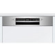 Lave-vaisselle encastrable BOSCH SGI4HTS31E Série 4 - 12 couverts - Induction - L60cm - 46 dB - Bandeau Inox
