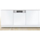 Lave-vaisselle encastrable BOSCH SGI4HTS31E Série 4 - 12 couverts - Induction - L60cm - 46 dB - Bandeau Inox