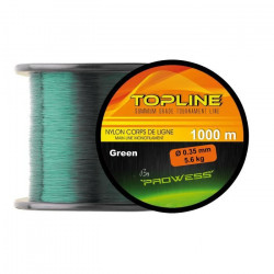 PROWESS Nylon Topline - 0,35 mm - 5,6 Kg - 1000m - Vert