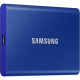 SAMSUNG SSD externe T7 USB type C coloris bleu 500 Go