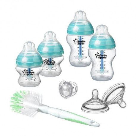 Tommee Tippee Anti-Colique Avancé Starter Kit Naissance Bleu 150ml