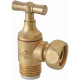 SOMATHERM Robinet WC équerre a clapet - Laiton - Type brut Ø 3/8