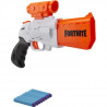 NERF - Fortnite - Blaster SR 4 fléchettes avec percuteur et viseur amovible - inclut 8 fléchettes NERF - Elite officielles