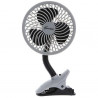 DREAMBABY VENTILATEUR DE POUSSETTE a CLIPSER STROLLERBUDDY DELUXE EZY-FIT - NOIR