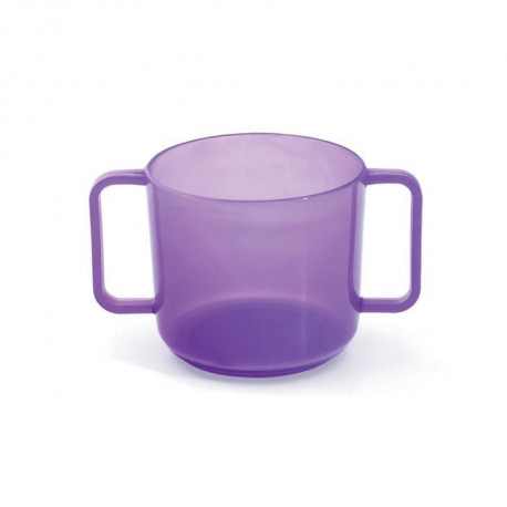 MILL'O BÉBÉ Tasse a anses micro-ondable Polypropylene violet