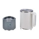 BEABA, Milkprep' Préparateur de biberon, Pour Bébé et Enfants, Chauffe Rapide, Lait en Poudre, Lait Maternel... - Gris